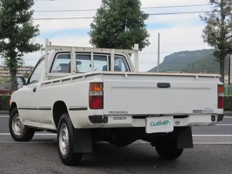 カタログ画像：ハイラックス（HILUX） スタンダード 1993年8月 T-YN80 1800cc バック