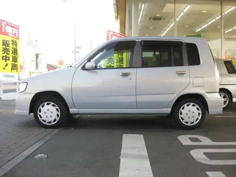 カタログ画像：キューブ（CUBE） アルテ ハイパーＣＶＴ－Ｍ６ 2001年5月 TA-ANZ10 1300cc ソニックシルバー（Ｍ）ｏｒシャーベットシルバー（ＴＭ） 燃費14.6km / l  外装