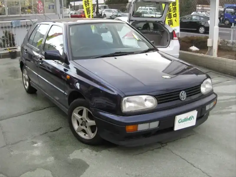 9001313 | カタログ画像：ゴルフ（GOLF） ＧＬｉ 1996年9月 E-1HAGG 2000cc ブラックマジック パールエフェクト メイン