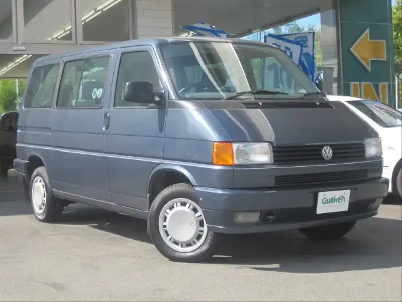 カタログ画像：ヴァナゴン（VANAGON） ＧＬ 1995年1月 E-70ACU 2500cc アトランティスブルーメタリック 燃費7.6km / l  メイン（その他）