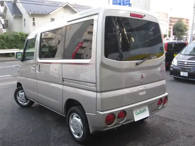 カタログ画像：タウンボックス（TOWN BOX） ＳＸ サンルーフ 2000年1月 GF-U61W 660cc シンフォニックシルバー（Ｍ） バック