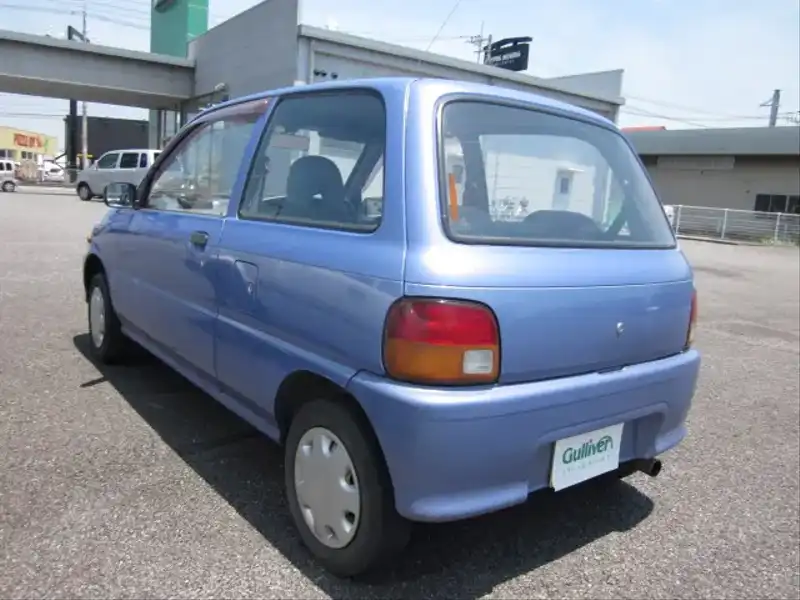 カタログ画像：ミラ（MIRA） ＴＣ 1994年9月 V-L500V 660cc スレートブルー バック