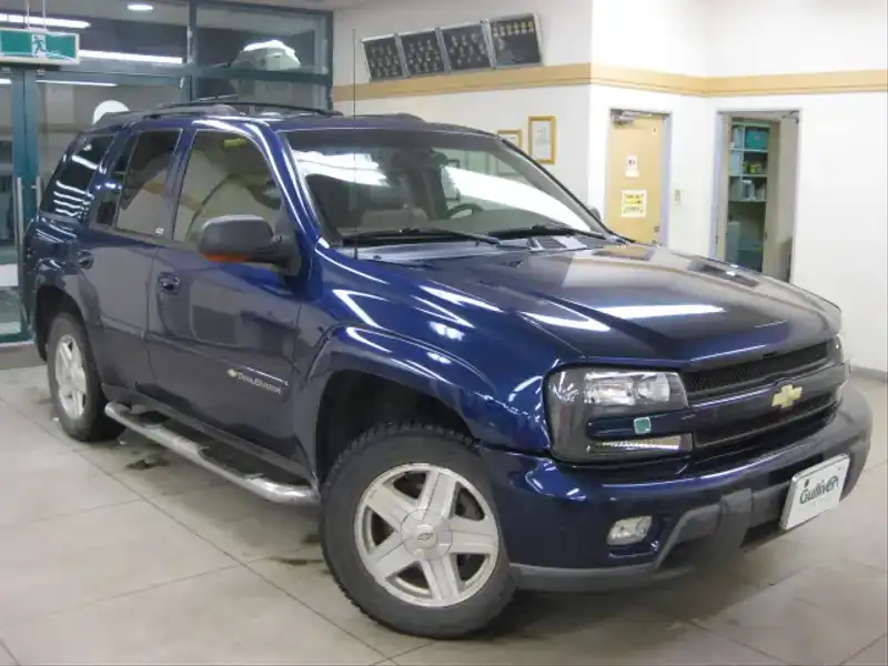 カタログ画像：シボレートレイルブレイザー（CHEVROLET TRAILBLAZER） ＬＴＺ 2001年9月 GH-T360 4200cc インディゴブルーメタリック 燃費6.5km / l  メイン（その他）