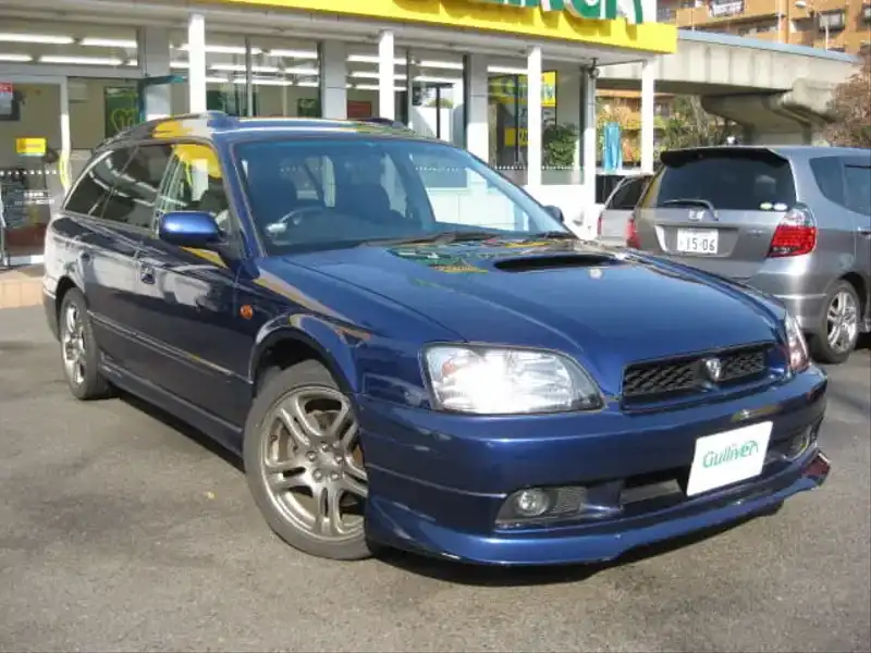 カタログ画像：レガシィツーリングワゴン（LEGACY TOURING WAGON） ＧＴ 2001年5月 TA-BH5 2000cc ノーティックブルー・マイカ 燃費11.2km / l  メイン（その他）