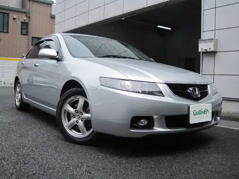 カタログ画像：アコード（ACCORD） ２４Ｔ 2002年10月 LA-CL9 2400cc サテンシルバー・メタリック 燃費12.0km / l  メイン（その他）