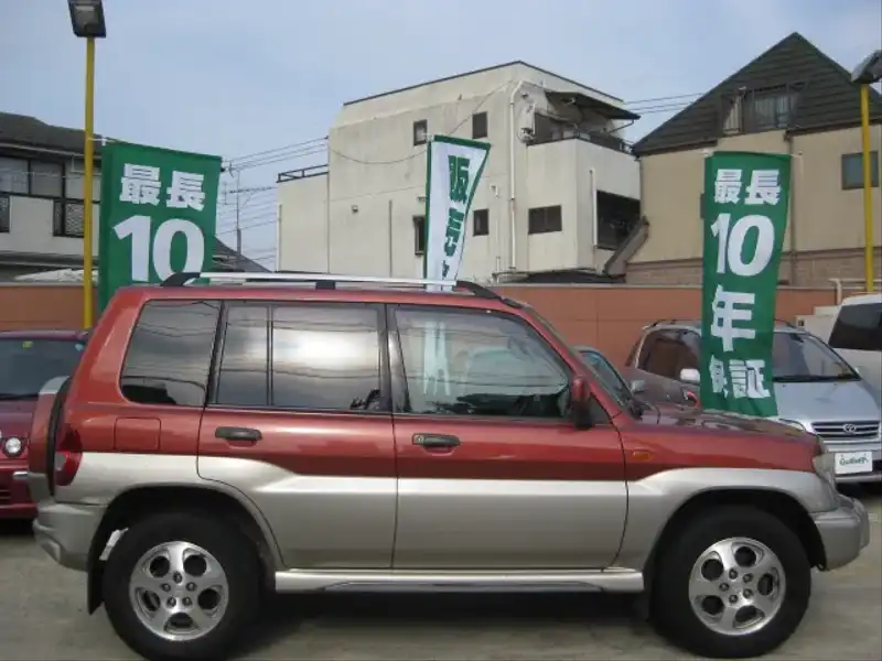 4005949 | カタログ画像：パジェロイオ（PAJERO IO） ソレント 1999年8月 GF-H76W 1800cc エナメルカッパー（Ｍ）／フレーザーベージュ（Ｍ）・２トーン 外装