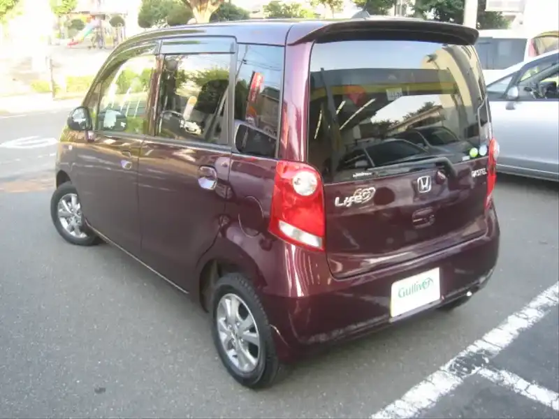 カタログ画像：ライフ（LIFE） ディーバターボ 2009年6月 CBA-JC2 660cc プレミアムクリスタルローズ・パール 燃費17.8km / l  外装