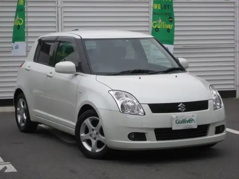 カタログ画像：スイフト（SWIFT） １．５ＸＳ 2007年5月 DBA-ZC21S 1500cc パールホワイト 燃費16.4km / l  メイン