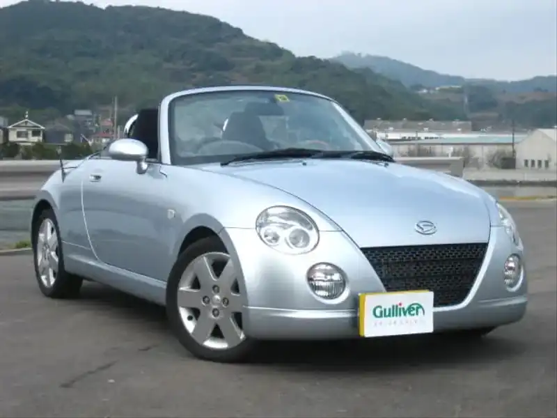 カタログ画像：コペン（COPEN） アクティブトップ 2002年6月 LA-L880K 660cc ＤＣ・ブライトシルバーメタリック 燃費15.2km / l  メイン（その他）