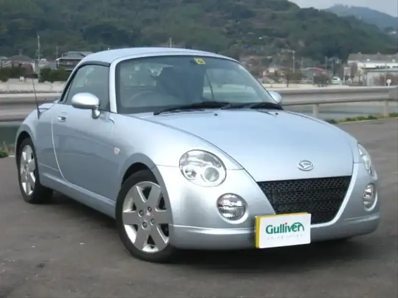 カタログ画像：コペン（COPEN） アクティブトップ 2002年6月 LA-L880K 660cc ＤＣ・ブライトシルバーメタリック 燃費15.2km / l  メイン（その他）