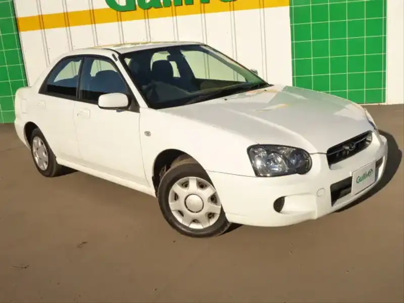 カタログ画像：インプレッサ（IMPREZA） １．５ｉ 2005年6月 LA-GD2 1500cc ピュアホワイト 燃費15.0km / l  メイン