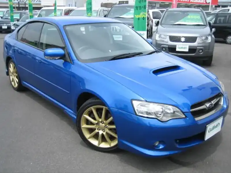 カタログ画像：レガシィＢ４（LEGACY B4） ２．０ＧＴ ＷＲ－リミテッド ２００５ 2005年8月 TA-BL5 2000cc ＷＲブルー・マイカ 燃費13.0km / l  メイン