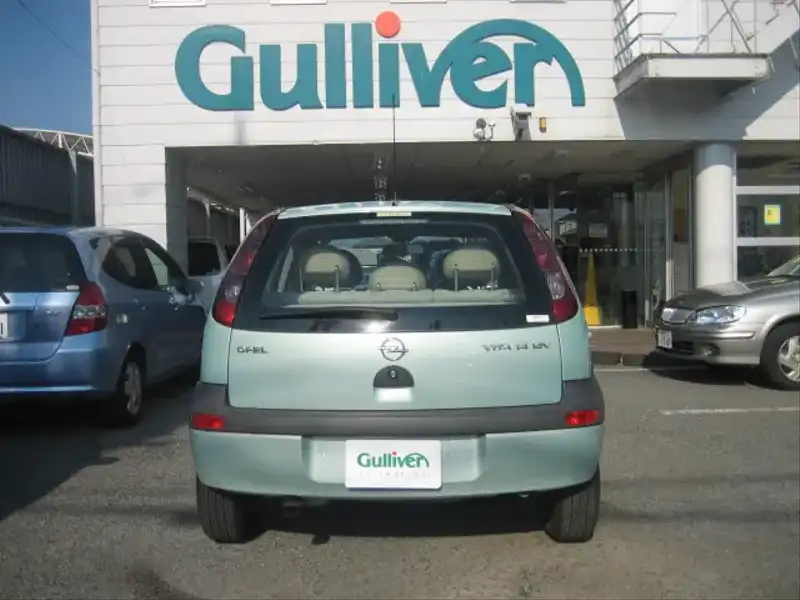 カタログ画像：ヴィータ（VITA） ＧＬＳ 2001年3月 GF-XN140 1400cc スペースグリーン（メタリック） 燃費13.2km / l  バック