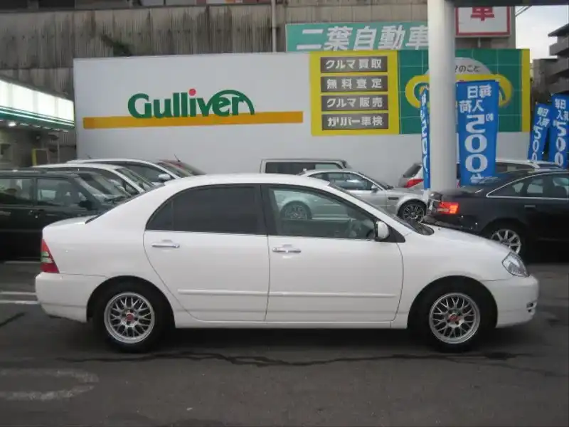 カタログ画像：カローラ（COROLLA） ラグゼール 2002年9月 UA-ZZE122 1800cc ホワイトパールクリスタルシャイン 燃費16.0km / l  内装