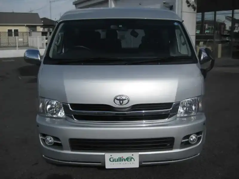 カタログ画像：ハイエースワゴン（HIACE WAGON） ＧＬ 2007年8月 CBA-TRH214W 2700cc シルバーマイカメタリック 燃費9.1km / l  フロント