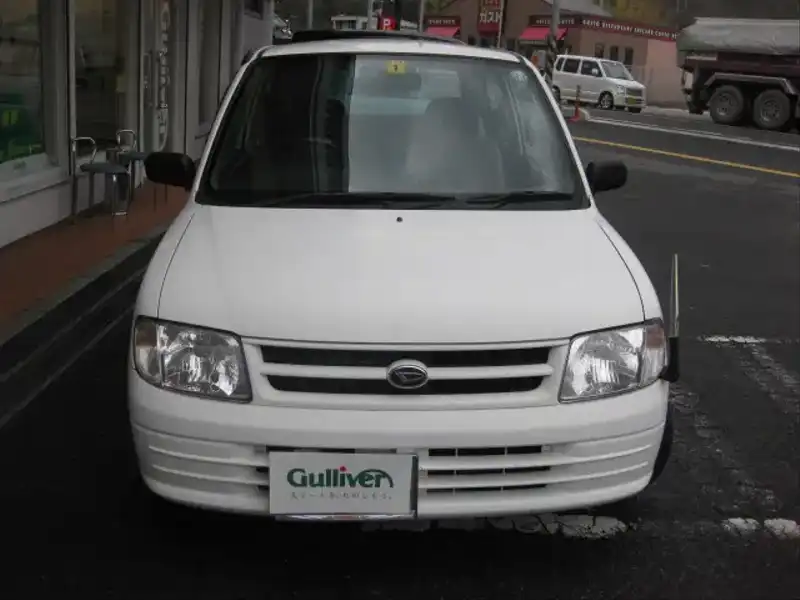 カタログ画像：ミラ（MIRA） ＴＤ 1998年10月 GF-L710S 660cc ホワイト 燃費19.6km / l  フロント