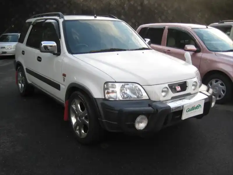 カタログ画像：ＣＲ－Ｖ（CR-V） ＣＲ－Ｖ 1996年9月 E-RD1 2000cc タフタホワイト 燃費11.2km / l  メイン（その他）