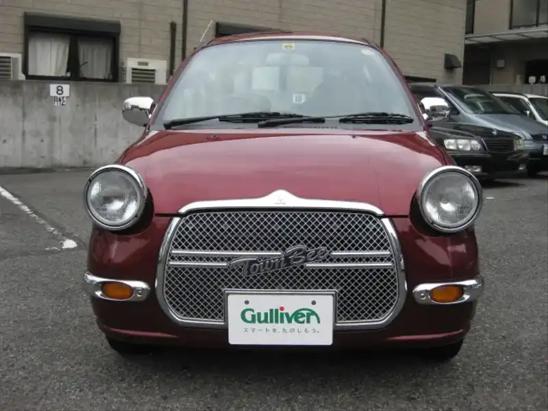 カタログ画像：ミニカ（MINICA） タウンビーⅡ 1997年10月 E-H36A 660cc ロアンヌレッド（パール塗装） フロント