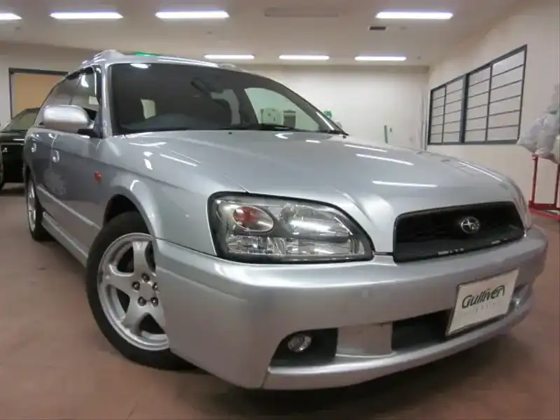 カタログ画像：レガシィツーリングワゴン（LEGACY TOURING WAGON） ＴＸ－Ｓ 2000年5月 TA-BH5 2000cc アークティックシルバー・メタリック 燃費12.4km / l  メイン