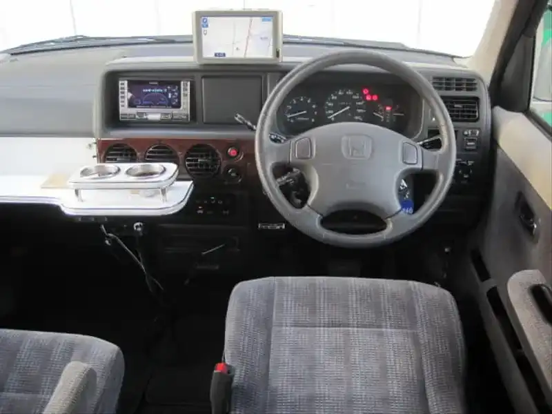 カタログ画像：ステップワゴン（STEPWAGON） Ｎ ５人乗り ポップアップシート 2000年8月 GF-RF1 2000cc タフタホワイト 燃費11.4km / l  内装