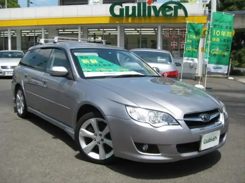 10044301 | カタログ画像：レガシィツーリングワゴン（LEGACY TOURING WAGON） ２．５ｉ アーバンセレクション 2007年11月 DBA-BP9 2500cc スティールシルバー・メタリック メイン