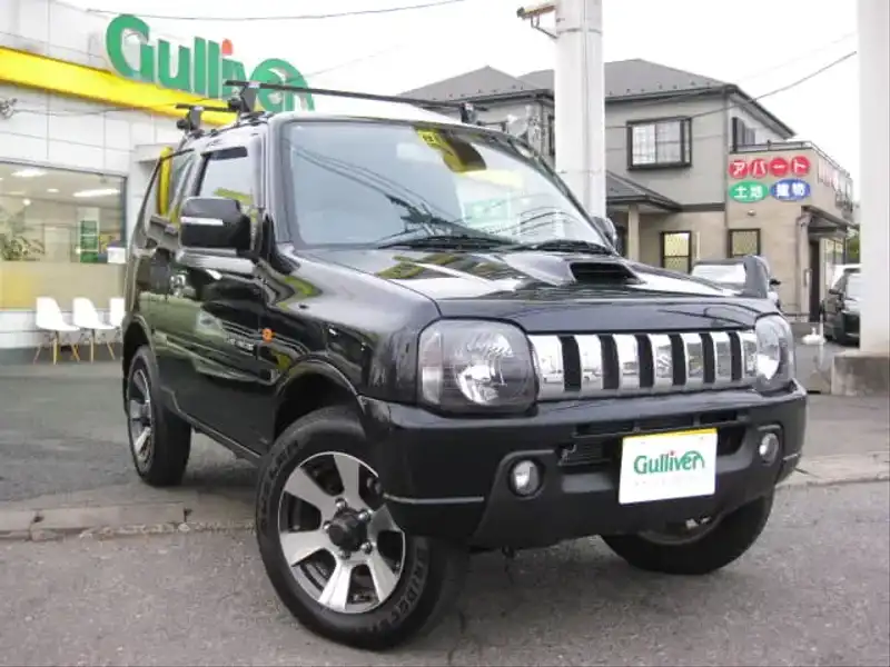 カタログ画像：ジムニー（JIMNY） ランドベンチャー 2009年6月 ABA-JB23W 660cc ブルーイッシュブラックパール３ 燃費16.4km / l  メイン