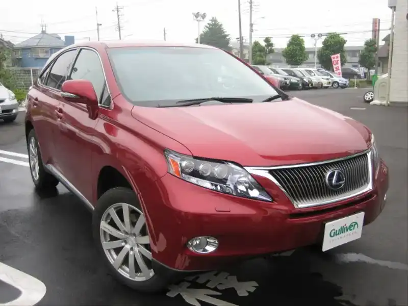 カタログ画像：ＲＸ（RX） ＲＸ４５０ｈ 2011年6月 DAA-GYL15W 3500cc レッドマイカクリスタルシャイン 燃費16.8km / l メイン（その他）