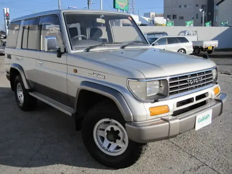 カタログ画像：ランドクルーザープラド（LAND CRUISER PRADO） ４ドア プラドＥＸワイド 1991年8月 Q-LJ78W 2400cc フィールドランナー・トーニング メイン