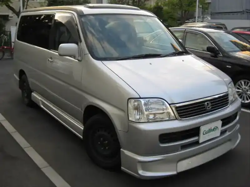 カタログ画像：ステップワゴン（STEPWAGON） デラクシー２ フィールドデッキ ポップアップシート 2000年8月 GF-RF1 2000cc ライトニングシルバー・メタリック 燃費10.6km / l  メイン