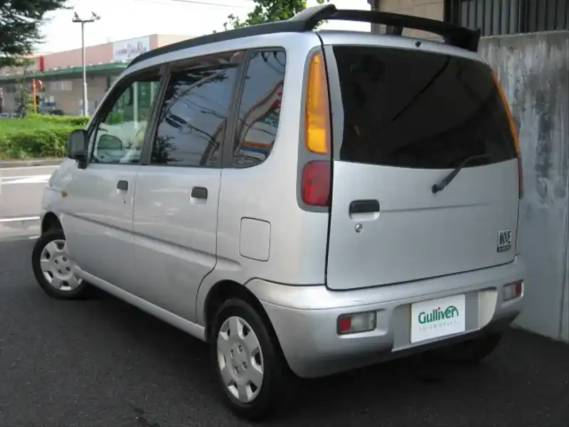 カタログ画像：ムーヴ（MOVE） ＣＬ 1998年10月 GF-L910S 660cc シルバーメタリック 燃費19.0km / l  バック