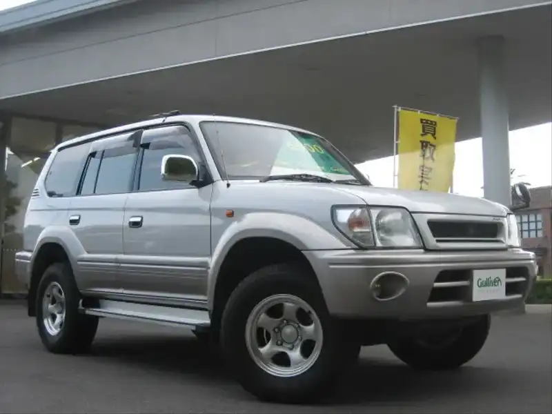 カタログ画像：ランドクルーザープラド（LAND CRUISER PRADO） ＴＳ 1998年1月 KD-KZJ95W 3000cc クリスタルシルバーパールメタリック メイン（その他）