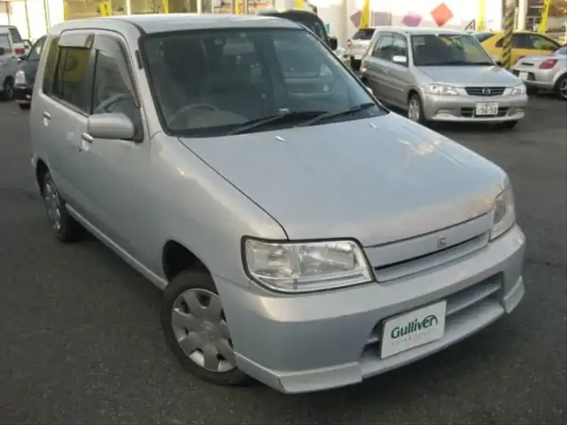 カタログ画像：キューブ（CUBE） アルテ ハイパーＣＶＴ－Ｍ６ 2001年5月 TA-ANZ10 1300cc ソニックシルバー（Ｍ）ｏｒシャーベットシルバー（ＴＭ） 燃費14.6km / l  メイン（その他）