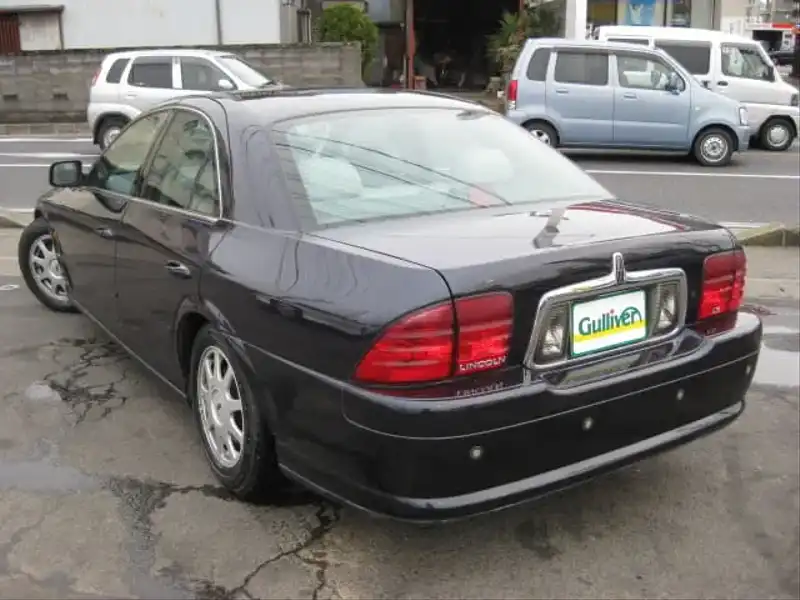 9001025 | カタログ画像：リンカーンＬＳ（LINCOLN LS） Ｖ６ 1999年10月 GF-1LNSM86 3000cc ディープウェッジウッドブルー・クリアコートメタリック バック