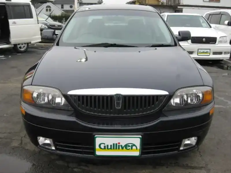 カタログ画像：リンカーンＬＳ（LINCOLN LS） Ｖ６ 1999年10月 GF-1LNSM86 3000cc ディープウェッジウッドブルー・クリアコートメタリック 燃費7.7km / l  フロント