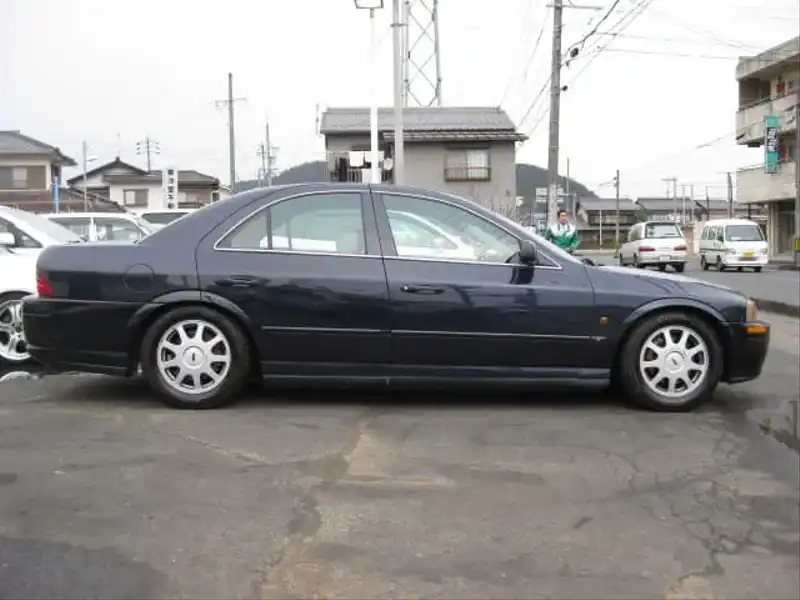 カタログ画像：リンカーンＬＳ（LINCOLN LS） Ｖ６ 1999年10月 GF-1LNSM86 3000cc ディープウェッジウッドブルー・クリアコートメタリック 燃費7.7km / l  外装