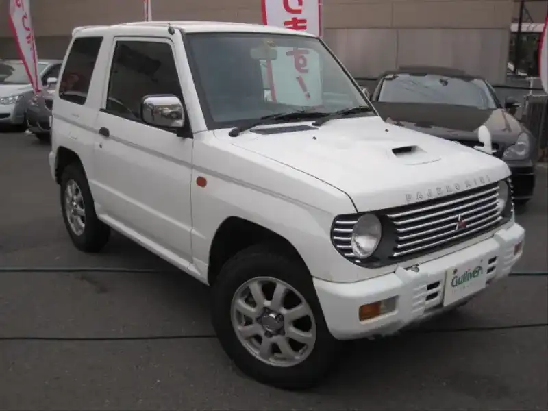 4007145 | カタログ画像：パジェロミニ（PAJERO MINI） ホワイトスキッパーＶ 1997年9月 E-H56A 660cc フェアリーホワイト メイン