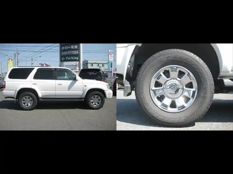 1010544 | カタログ画像：ハイラックスサーフ（HILUX SURF） ＳＳＲ－Ｖ 2001年12月 GH-RZN185W 2700cc ホワイト 外装