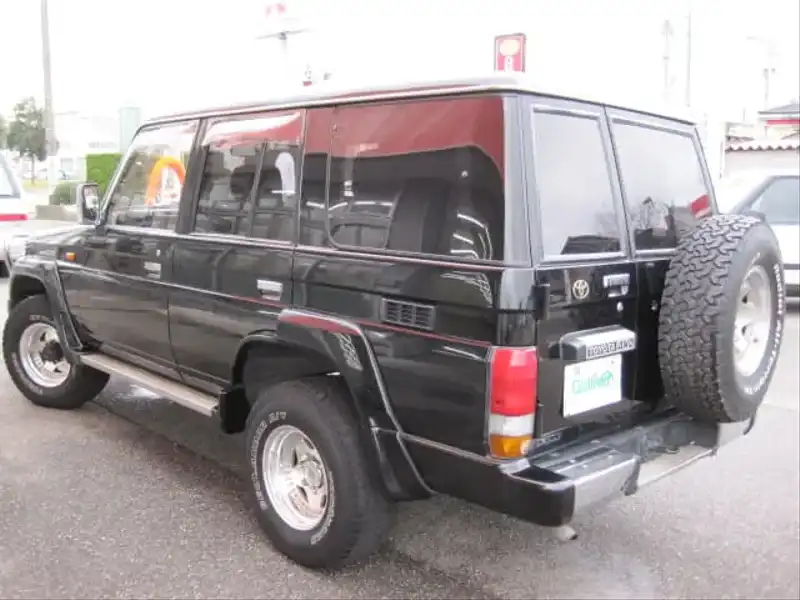 1005620 | カタログ画像：ランドクルーザープラド（LAND CRUISER PRADO） ４ドア プラドＥＸワイド 1991年8月 Q-LJ78W 2400cc バック