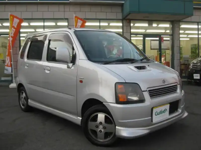 カタログ画像：ワゴンＲ（WAGON R） ＦＸ－Ｔエアロ 2000年6月 GF-MC11S 660cc シルキーシルバーメタリック 燃費16.8km / l  メイン（その他）