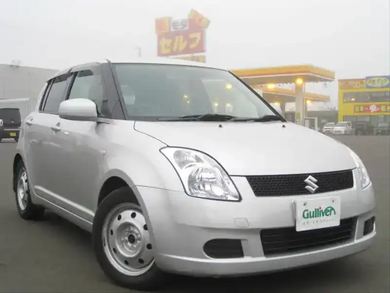 カタログ画像：スイフト（SWIFT） １．３ＸＧ 2005年12月 DBA-ZC11S 1300cc シルキーシルバーメタリック 燃費18.8km / l  メイン（その他）