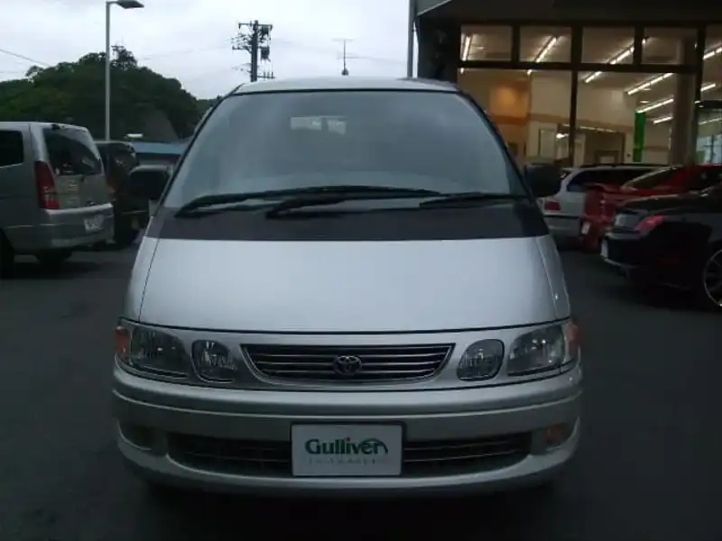 カタログ画像：エスティマ・エミーナ（ESTIMA EMINA） Ｇ ジョイフルキャノピー仕様車 1998年1月 KD-CXR21G 2200cc シルバーメタリック／シルバーメタリック フロント