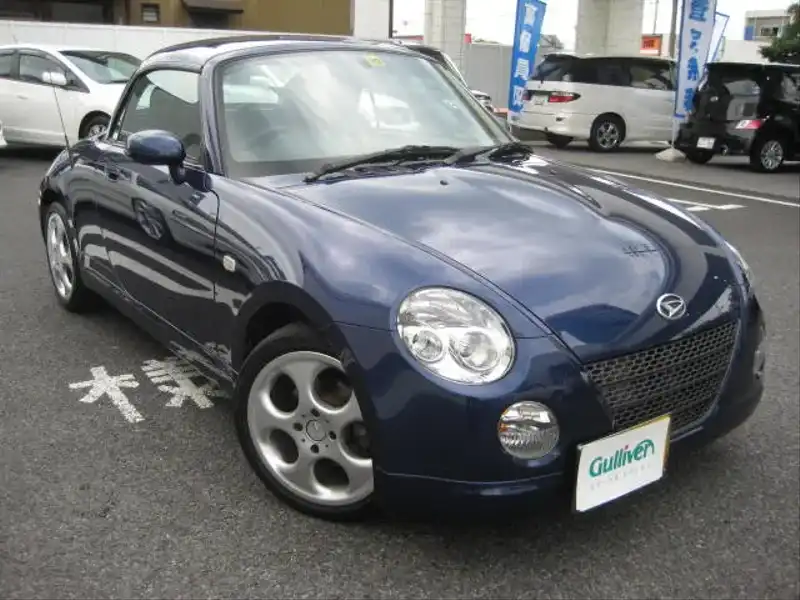 カタログ画像：コペン（COPEN） ２ｎｄアニバーサリーエディション 2004年6月 ABA-L880K 660cc ＤＣ・ダークブルーマイカメタリック 燃費15.2km / l  メイン（その他）