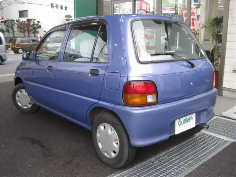 カタログ画像：ミラ（MIRA） ＣＧリミテッド 1995年10月 E-L510S 660cc パンジーオパール 燃費17.8km / l  バック