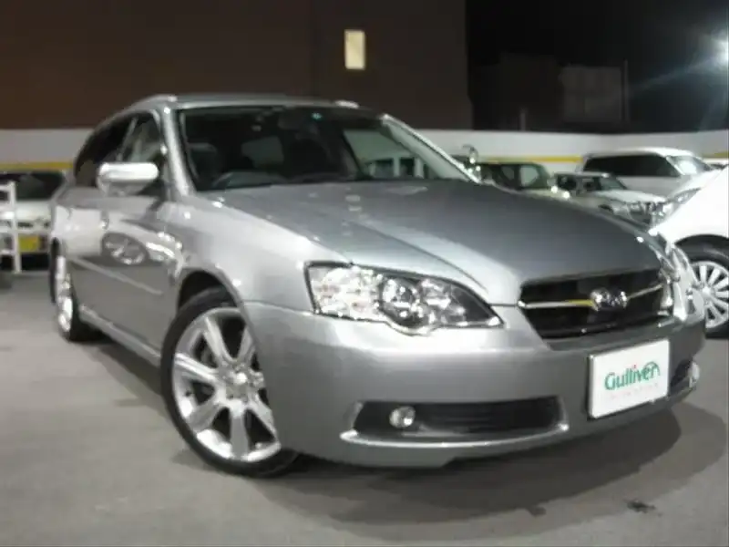 カタログ画像：レガシィツーリングワゴン（LEGACY TOURING WAGON） ３．０Ｒ ＳＩクルーズリミテッド 2006年11月 DBA-BPE 3000cc ブリリアントシルバー・メタリック 燃費11.6km / l  メイン