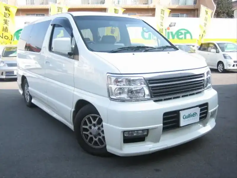 1506753 | カタログ画像：エルグランド（ELGRAND） バージョン－Ｓ 2001年8月 GH-APE50 3500cc ホワイトパール（３Ｐ） メイン