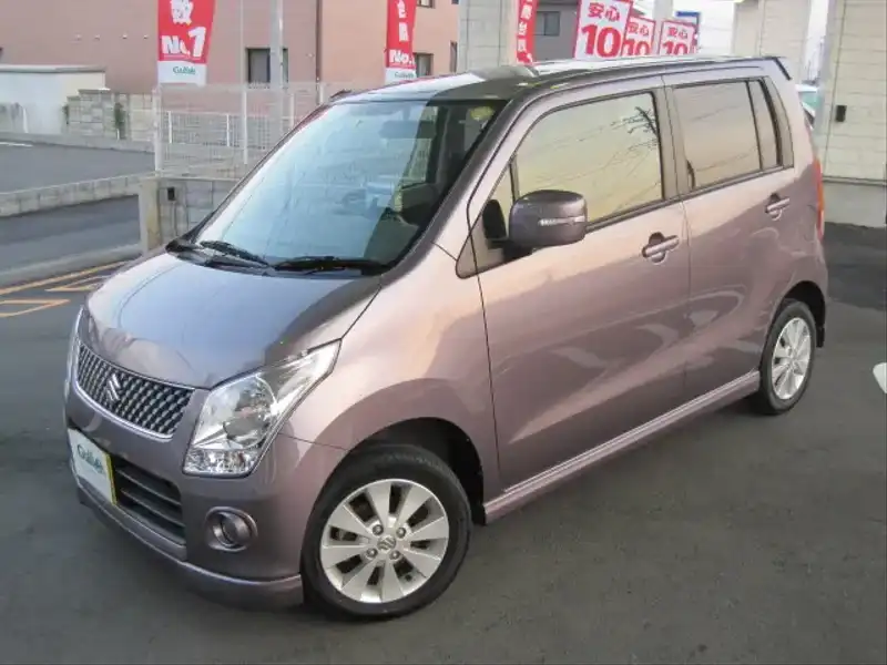 カタログ画像：ワゴンＲ（WAGON R） ＦＴリミテッド 2008年9月 CBA-MH23S 660cc ジュエルパープルパールメタリック 燃費20.5km / l  外装