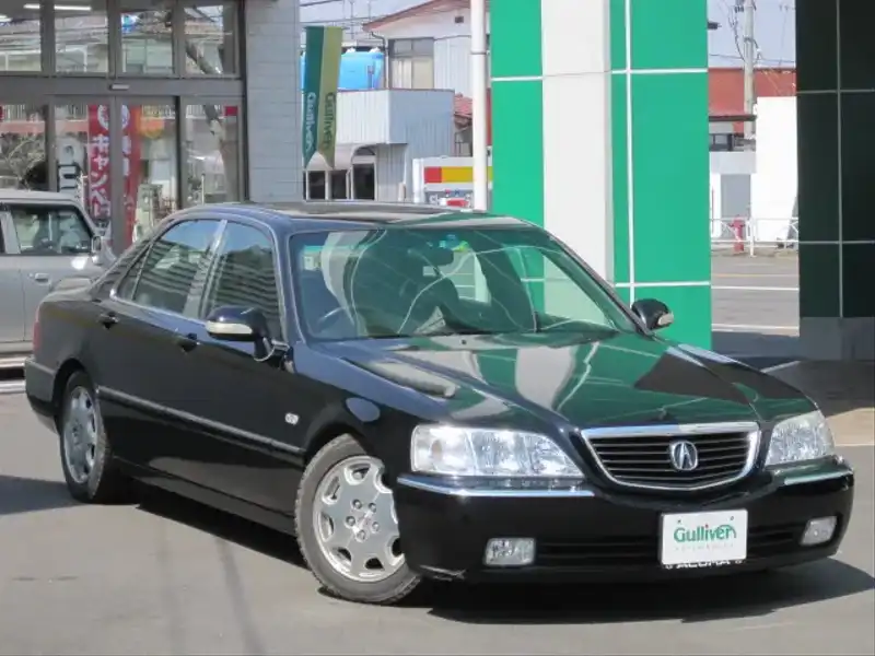 カタログ画像：レジェンド（LEGEND） レジェンド 1999年9月 GH-KA9 3500cc ナイトホークブラック・パール 燃費8.7km / l  メイン