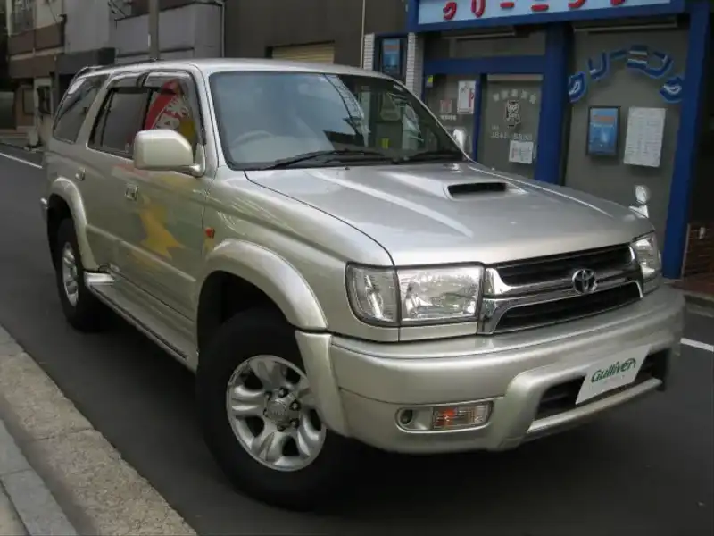 カタログ画像：ハイラックスサーフ（HILUX SURF） ＳＳＲ－Ｇ 2000年7月 KH-KDN185W 3000cc シルバーメタリック 燃費10.4km / l  メイン