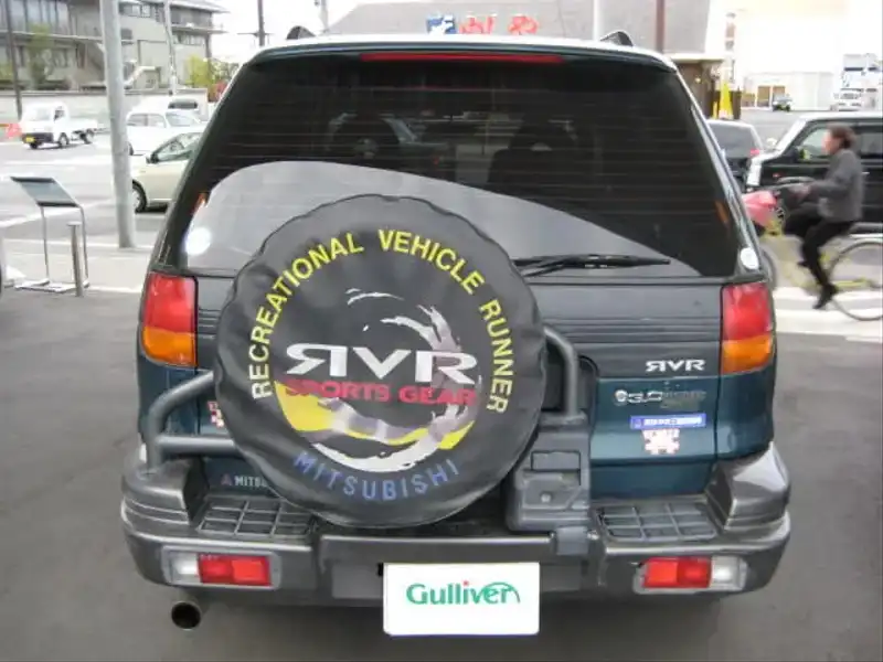 カタログ画像：ＲＶＲ（RVR） Ｘ２タイプＳ 1997年11月 GF-N61W 1800cc ピレネーブラック（Ｐ） バック