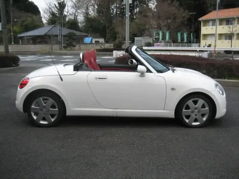 カタログ画像：コペン（COPEN） アクティブトップ 2003年7月 LA-L880K 660cc ホワイト 燃費15.2km / l  外装